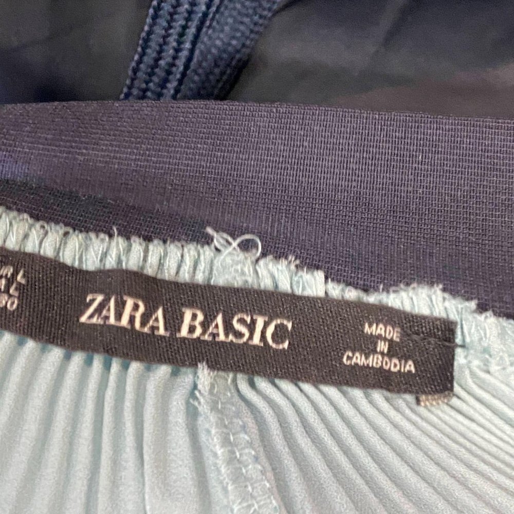 Zara Basic Wide Pants - image 2